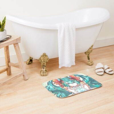 Alternative view of Miku Hatsune Bath Mat