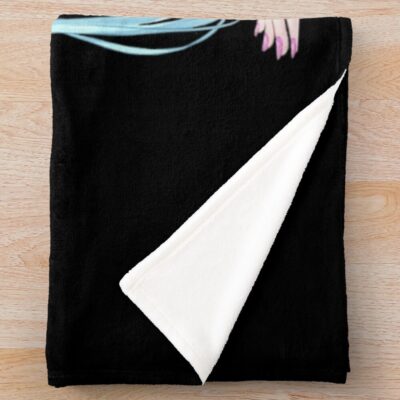 Alternative view of Mew Hatsune Miku Throw Blanket