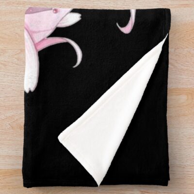 Alternative view of Pink Candy Hatsune Miku Throw Blanket