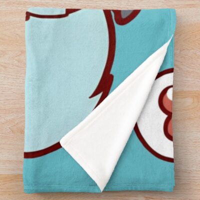 Alternative view of Cry Hatsune Miku Vocaloid Throw Blanket