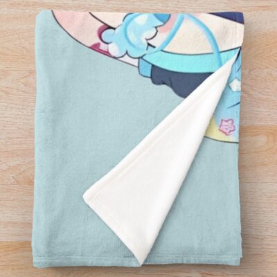 Alternative view of Hatsune Miku Vocaloid Throw Blanket
