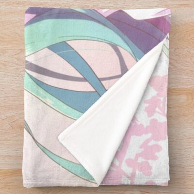 Alternative view of Pertty Hatsune Miku Throw Blanket
