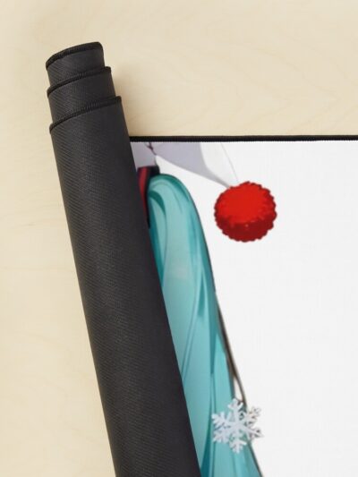 Alternative view of Hatsune Miku Christmas Mouse Pad