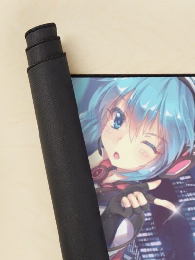 Alternative view of Miku Hatsune City Mouse Pad