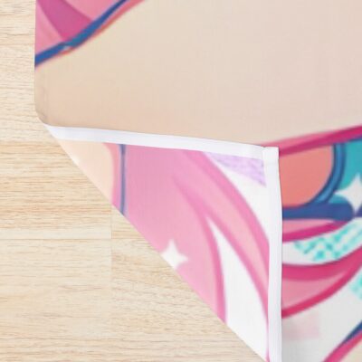 Alternative view of Colorfully Hatsune Miku Shower Curtain