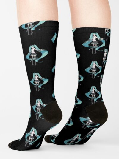 Alternative view of New Design Hatsune Miku Socks
