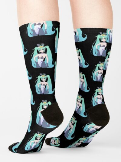 Alternative view of Hot Hatsune Miku Socks