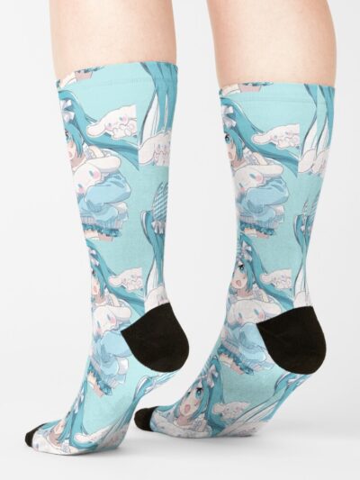 Alternative view of Sleep Hatsune Miku Vocaloid Socks