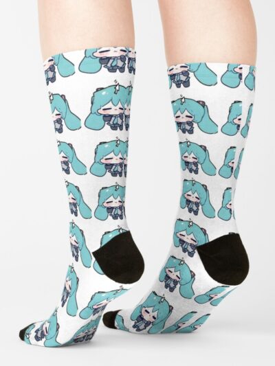 Alternative view of New Hatsune Miku Vocaloid Socks