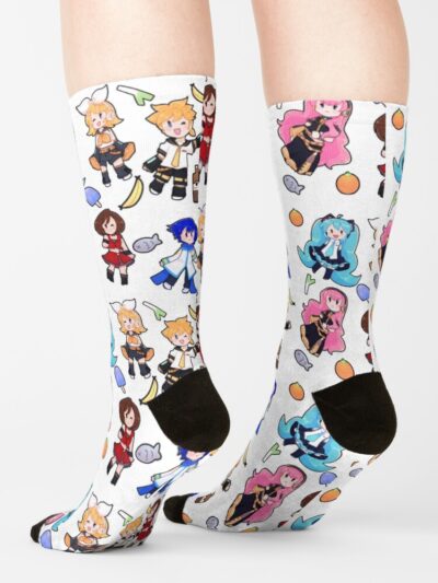 Alternative view of Vocaloid Chibi Chaos Socks