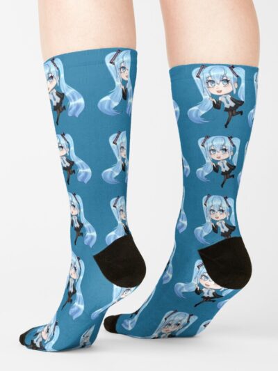 Alternative view of Chibi Hatsune Miku Socks