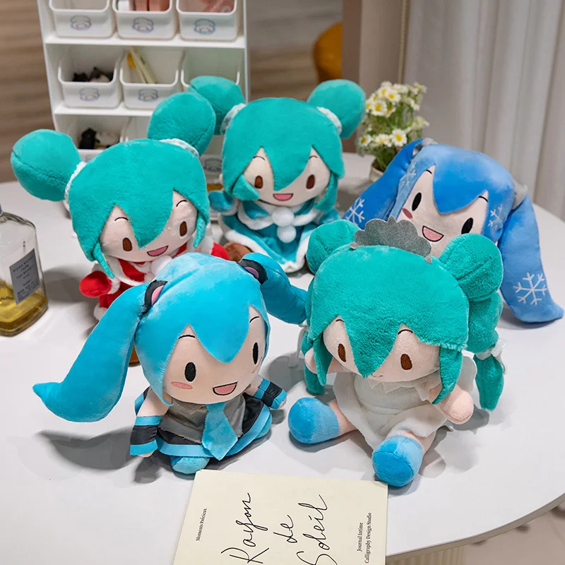 Anime Fufu Hatsune Miku Spring Onion Stuffed Plush