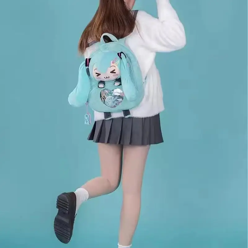 Hatsune Miku Sweet And Cute Creative Soft Backpack - Image 5