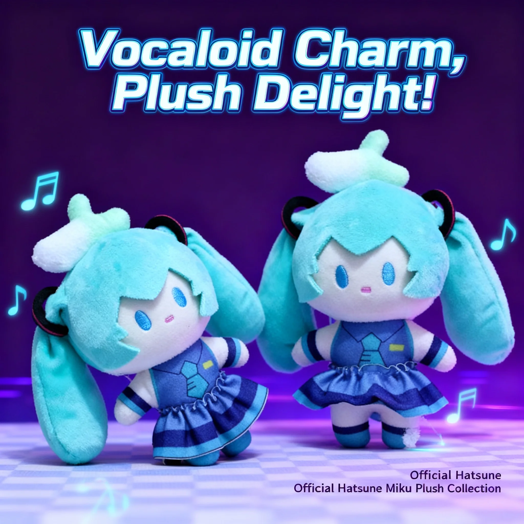 13cm Cute Pullable Hatsune Miku Doll Plush
