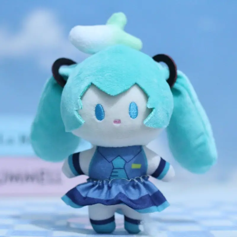 13cm Cute Pullable Hatsune Miku Doll Plush - Image 2