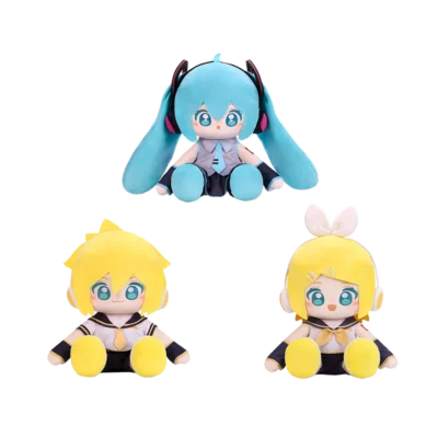 Alternative view of 8/15/35cm Minidoll Hatsune Miku Sitting Doll Plush