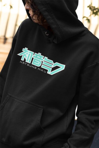 Alternative view of Hatsune Miku Gothic Girl Hoodie