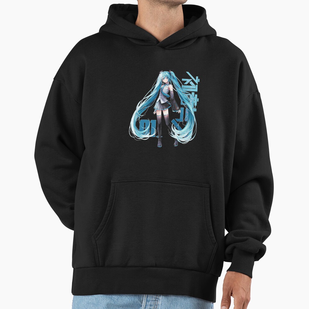 Hatsune Miku 01 Pullover Hoodie - Image 2