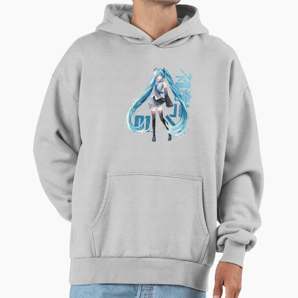 Hatsune Miku 01 Pullover Hoodie - Image 4