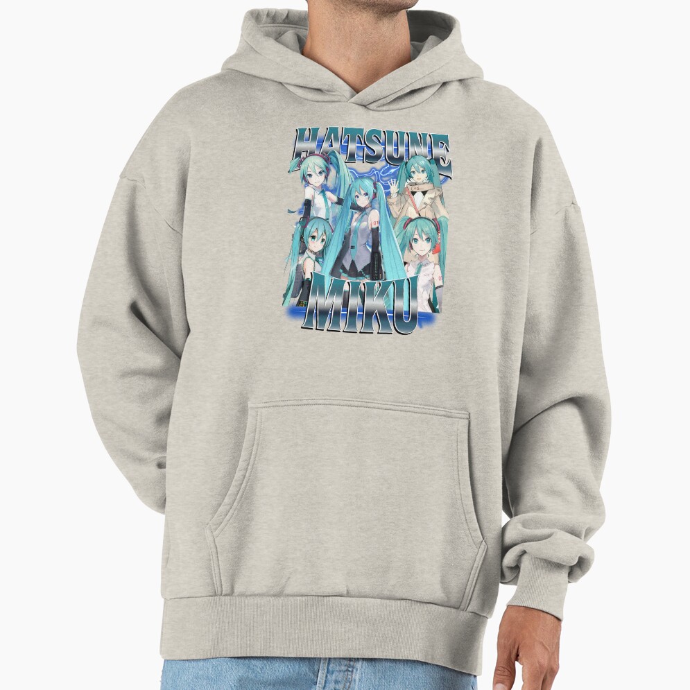 Hatsune Miku Retro 90s Hoodie - Image 3
