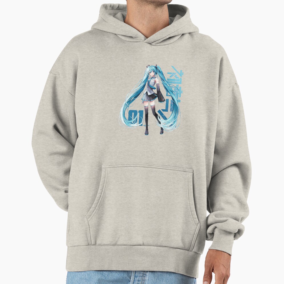 Hatsune Miku 01 Pullover Hoodie - Image 3